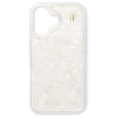 iDeal of Sweden Pearlized Case Apple iPhone 16 - Wit