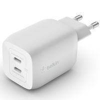 Belkin Boost↑Charge™ GaN Pro Adapter 2 poorts - USB-C - 65W - Wit