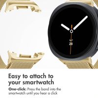 imoshion Milanese magnetic band Samsung Galaxy Watch 9 (40/44mm) / Watch 8 (40/44mm) / Classic (46mm) - Gold