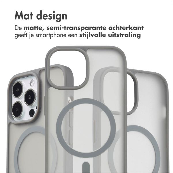 imoshion Color Guard Backcover met MagSafe iPhone 13 Pro - Grijs