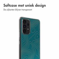 imoshion Design hoesje Samsung Galaxy A53 - Topo Turquoise