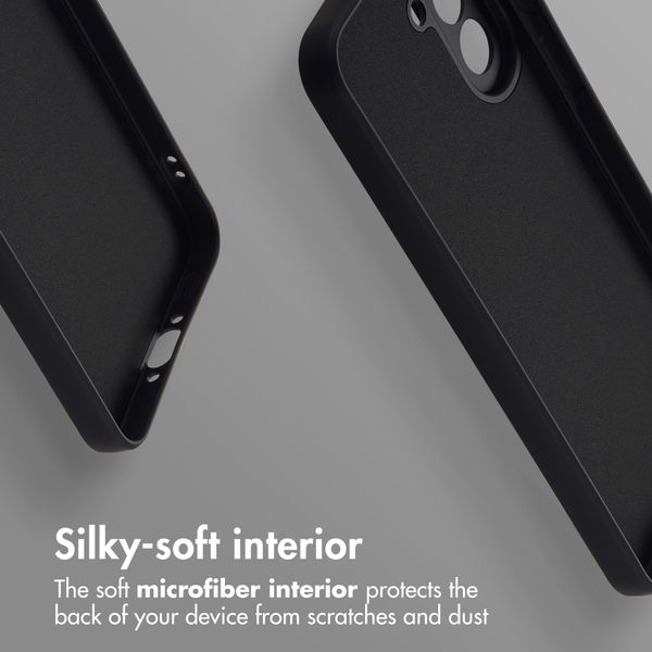 imoshion Colour Back Cover with MagSafe Samsung Galaxy A37 (5G) - Black