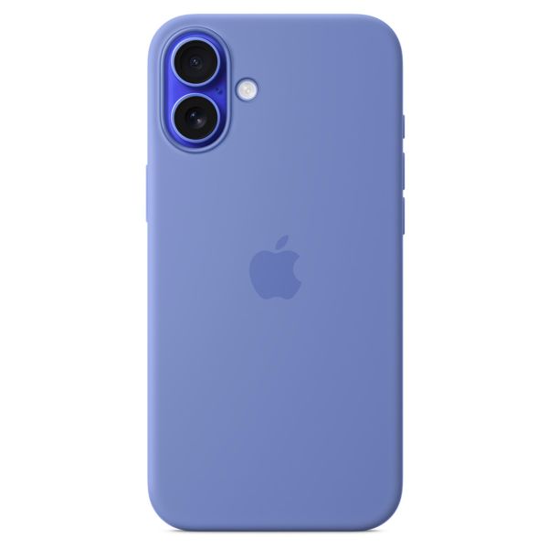 Apple Silicone Backcover MagSafe Apple iPhone 16 Plus - Periwinkle
