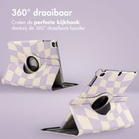 imoshion 360° Draaibare Design Bookcase Apple iPad 6 (2018) 9.7 inch / iPad 5 (2017) 9.7 inch - Dancing Cubes
