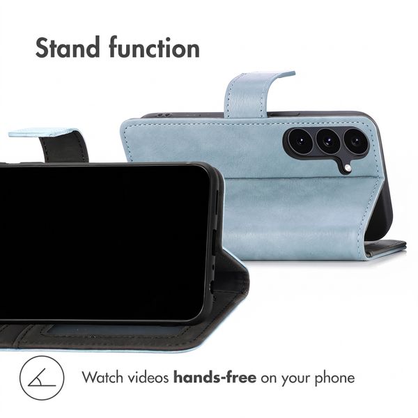 imoshion Luxury Bookcase Samsung Galaxy S26 FE - Light Blue