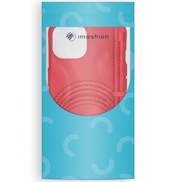 imoshion Color Backcover met afneembaar koord iPhone X / Xs - Rood