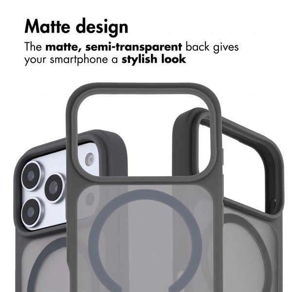 imoshion Colour Guard Case with MagSafe Apple iPhone 18 Pro Max / 17 Pro Max - Grey