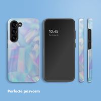 Selencia Vivid Backcover Samsung Galaxy S23 - Holographic Blue Dream