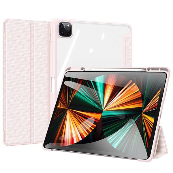 Dux Ducis Toby Bookcase Apple iPad Pro 12.9 (2018/2020/2021/2022) - Roze