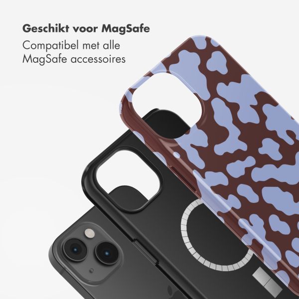 Selencia Vivid Backcover met MagSafe Apple iPhone 14 - Moo'd Lavender Glow