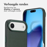 Accezz MagSafe Leather Backcover Apple iPhone Air - Cedar Green