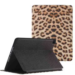 Selencia Vivid tablethoes Apple iPad 9 (2021) 10.2 inch / iPad 8 (2020) 10.2 inch / iPad 7 (2019) 10.2 inch - Wild Leo