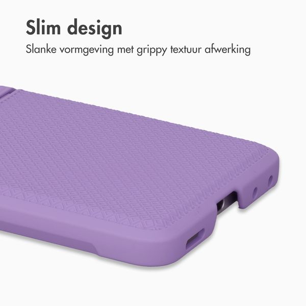 Accezz Grid Backcover Samsung Galaxy Z Flip 8 - Lila