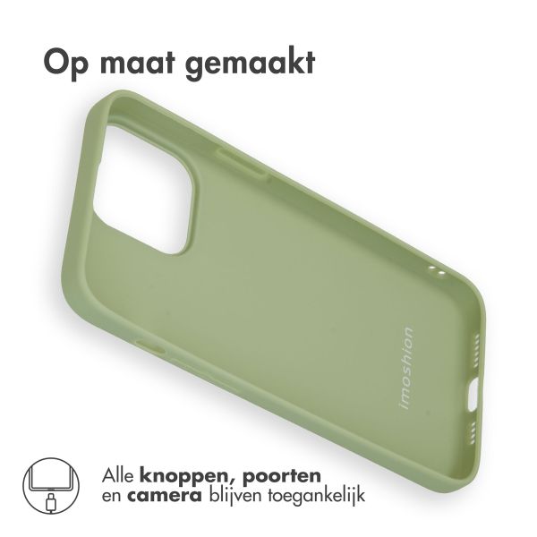 imoshion Color Backcover iPhone 15 Pro Max - Olive Green