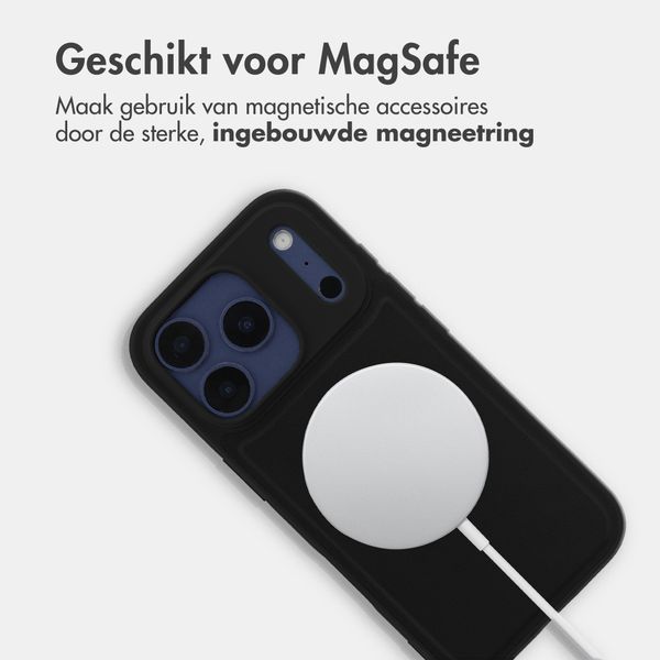 Accezz Edge Backcover met MagSafe Apple iPhone 17 Pro - Zwart
