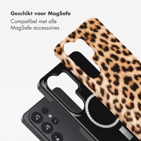 Selencia Vivid Backcover met MagSafe Samsung Galaxy S26 Ultra - Wild Leo