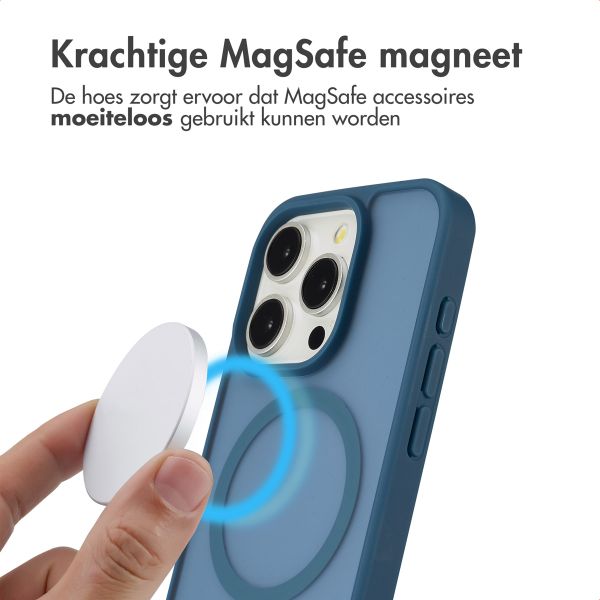 imoshion Color Guard Backcover met MagSafe iPhone 15 Pro - Donkerblauw