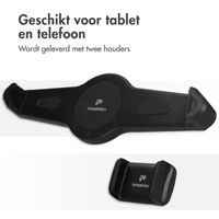 imoshion Flexibele tablethouder bureau - inclusief telefoonhouder - Zwart