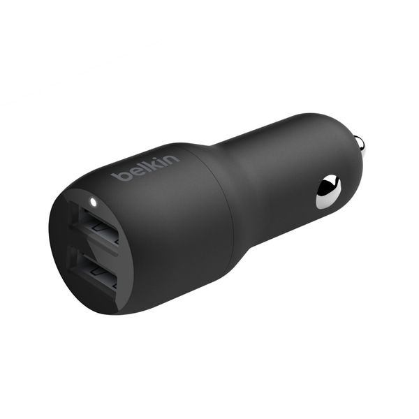 Belkin Boost↑Charge™ Dual USB Car Charger + USB-C kabel - 24W