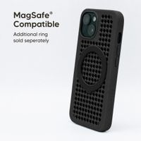 Callbuddy Hoesje met Strap Apple iPhone 17e / 16e / 15 / 14 / 13 - Epic Black