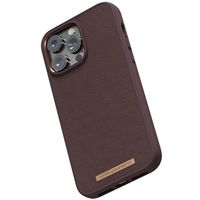 Njorð Collections Genuine Leather MagSafe Case iPhone 14 Pro Max - Dark Brown