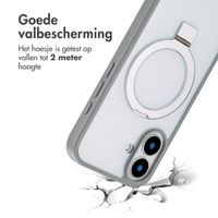 Accezz Ring Stand Backcover met MagSafe iPhone 16 - Grey