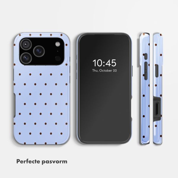 Selencia Vivid Backcover met MagSafe Apple iPhone 18 Pro Max / 17 Pro Max - Happy Dots Digital Sky