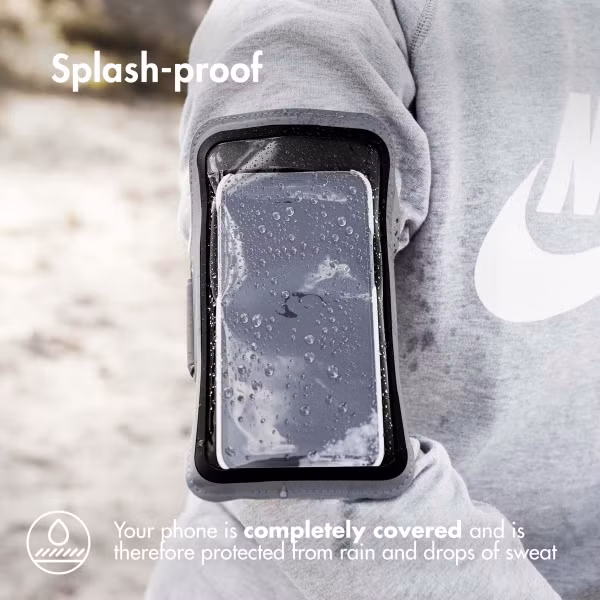 imoshion Premium Fit - Telefoonhouder hardlopen - Size XL - Zwart