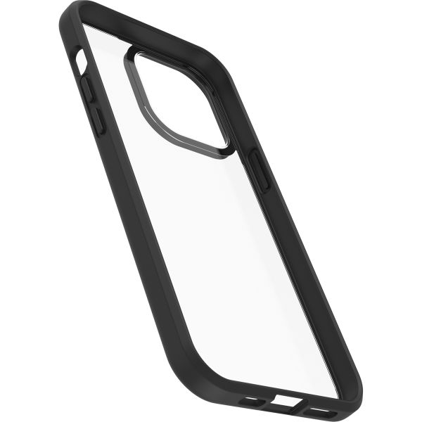 OtterBox React Backcover iPhone 14 Pro Max - Transparant / Zwart