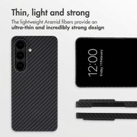 Accezz MagSafe Kevlar® Back Cover Samsung Galaxy S26 - Black
