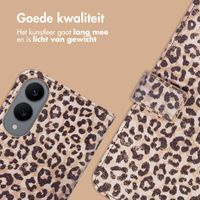 imoshion Design Bookcase Samsung Galaxy S25 Edge - Leopard Mood