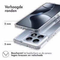 Accezz Xtreme Impact Backcover Xiaomi 14T - Transparant