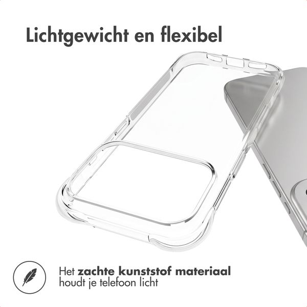 imoshion Shockproof Case Apple iPhone 18 Pro / 17 Pro - Transparant