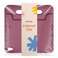 imoshion Kidsproof Backcover met handvat Apple iPad 11 (2025) 11 inch A16 / iPad 10 (2022) 10.9 inch - Velvet Plum