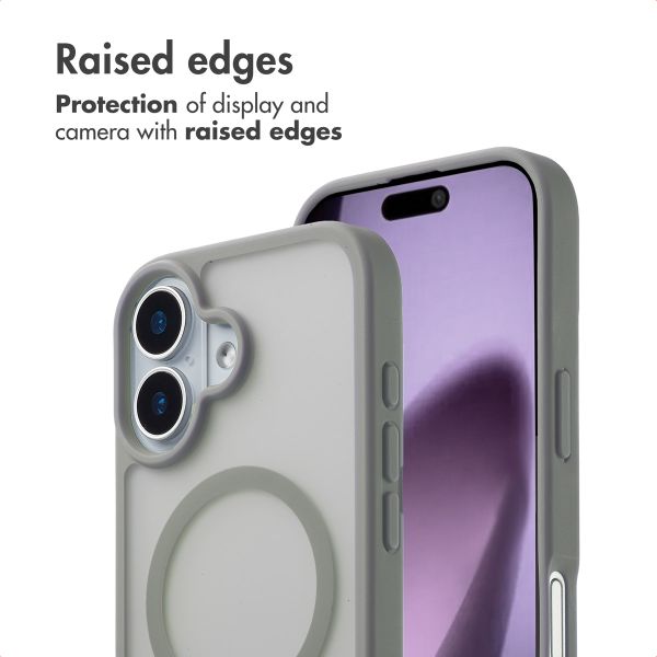 imoshion Colour Guard Back Cover with MagSafe Apple iPhone 17 - Grey