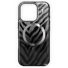 iDeal of Sweden Clear Case Limited met MagSafe Apple iPhone 16 Pro - Zebra Mystique