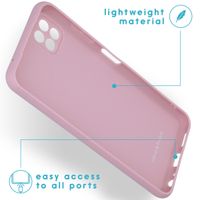 imoshion Color Backcover Samsung Galaxy A22 (5G) - Dusty Pink