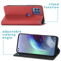 imoshion Slim Folio Bookcase Motorola Moto G100 - Rood