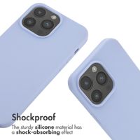 imoshion Siliconen hoesje met koord Apple iPhone 14 Pro Max - Paars