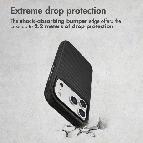 Accezz Tough Back Cover with MagSafe Apple iPhone 17 Pro - Black