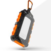 Xtorm Xtreme Series - Solar Charger Powerbank 10.000 mAh - Zwart / Oranje