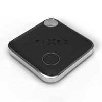 Fixed Tag - Bluetooth Tracker voor iOS - 4 pack - Zwart / Wit