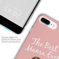 Ontwerp je eigen Apple iPhone 8 Plus / 7 Plus gel hoesje - Transparant