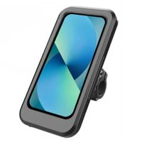 imoshion Premium Telefoonhouder fiets met powerbank - spatwaterdicht - 5000 mAh - Zwart