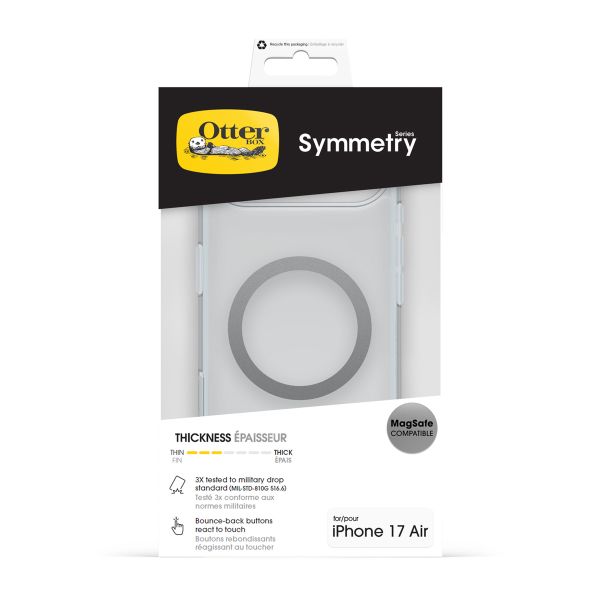 OtterBox Symmetry Clear Backcover MagSafe Apple iPhone Air - Clear
