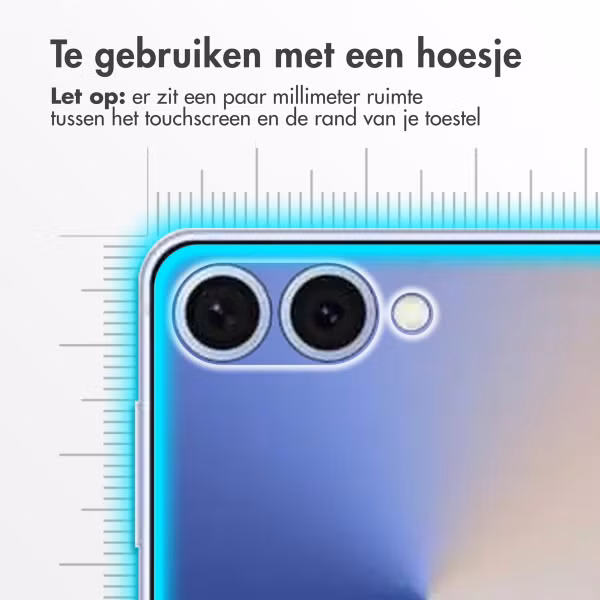 Accezz Gehard Glas Screenprotector Samsung Galaxy Z Flip 7