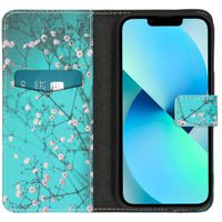 imoshion Design Softcase Bookcase iPhone 13 - Blossom