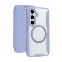imoshion Transparante Bookcase met MagSafe Samsung Galaxy S25 / S24 - Lila