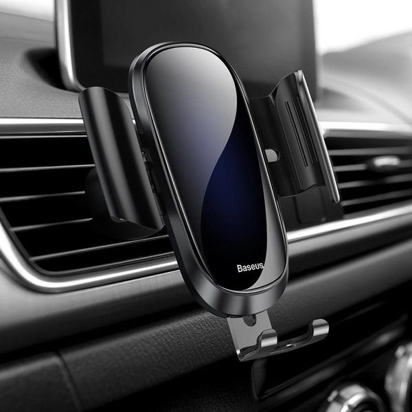 Baseus Future Gravity Car Mount - Telefoonhouder auto - Ventilatierooster - Zwart