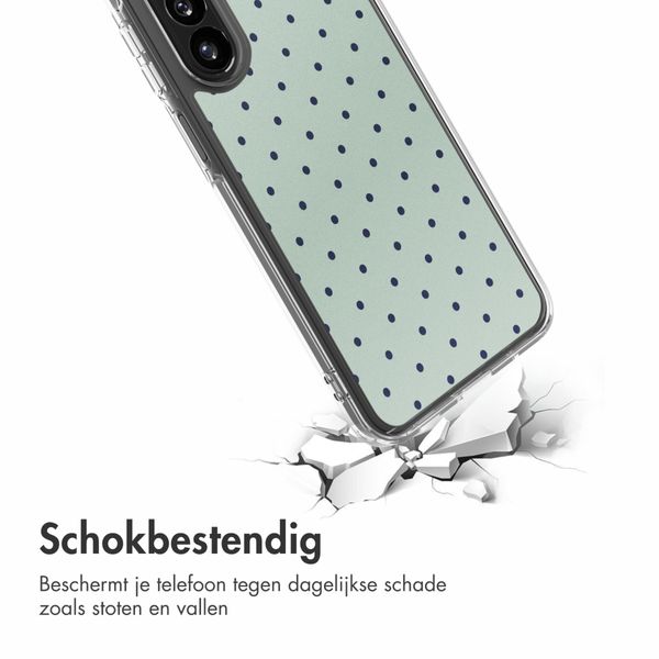 imoshion Design hoesje Samsung Galaxy A56 - Polka Dot Mintgroen